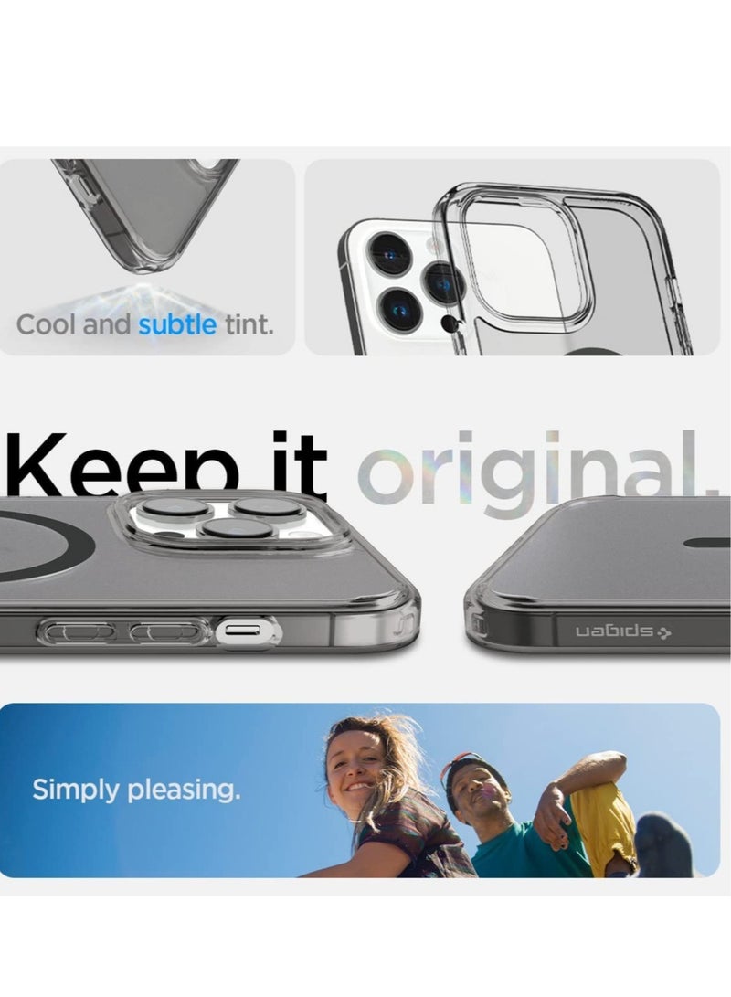 ELTRAZONE Ultra Hybrid Mag Designed for Apple iPhone 14 Pro Max Case - Frost Black - Image 3