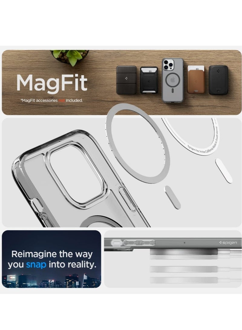 ELTRAZONE Ultra Hybrid Mag Designed for Apple iPhone 14 Pro Max Case - Frost Black - Image 5