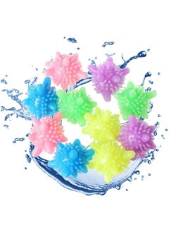 Nirvic Nirvic Laundry Balls For Washing Machine ReusableTanglefreeClothes SoftenerDurt And Lint Remover For Washing Machine SoftMulticolor 6  - Image 1