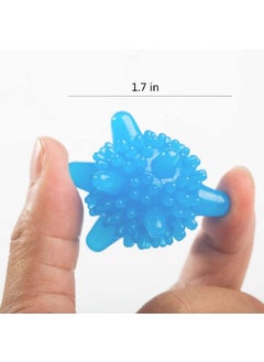 Nirvic Nirvic Laundry Balls For Washing Machine ReusableTanglefreeClothes SoftenerDurt And Lint Remover For Washing Machine SoftMulticolor 6  - Image 3