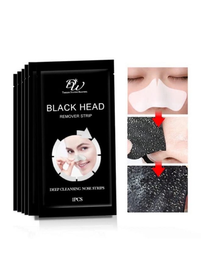 COSLUXE - Nose Strips Pore Strips For Blackheads Nose Pore Nose Blackhead Remover Deep Cleansing Nose Pore Strips For Men & Women 10 Strips In Pack Of 1 - Image 1