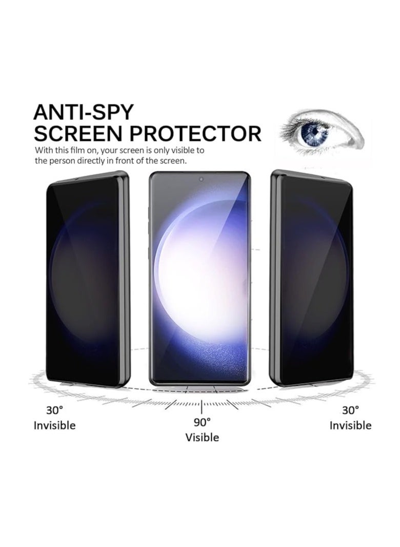 General S24 Ultra Case with Privacy Screen Protector S24 Ultra Case with Lens Screen Protector and Aluminum Frame Full Pack Magnetic  - Image 2