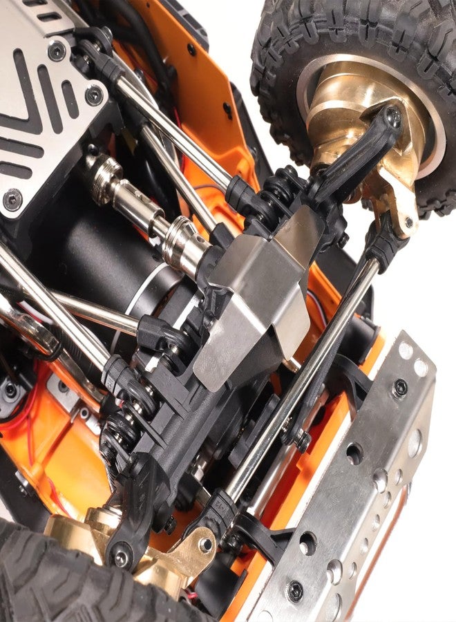 XinGeeek Stainless Steels Chassis Armor Set Skid Plate Guard for MJX Hyper Go 1/12 H12Y H12Y+ RC Car - Image 5