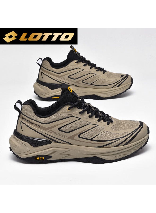 Lotto Men's Running Shoes Outdoor Sports Non-slip Hiking Trail Mountain Shoes 5997 Mushroom Brown Size 42 - Image 4