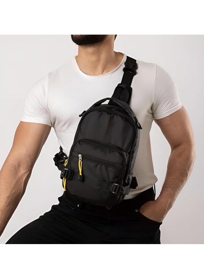 Smart Travel Bag 4 in 1 - Versatile Waterproof Travel Bag Perfect for Chest Shoulder Backpack with Multiple Pockets for Organization Suitable for Men, Women, Kids Travel and Adventure - Image 3