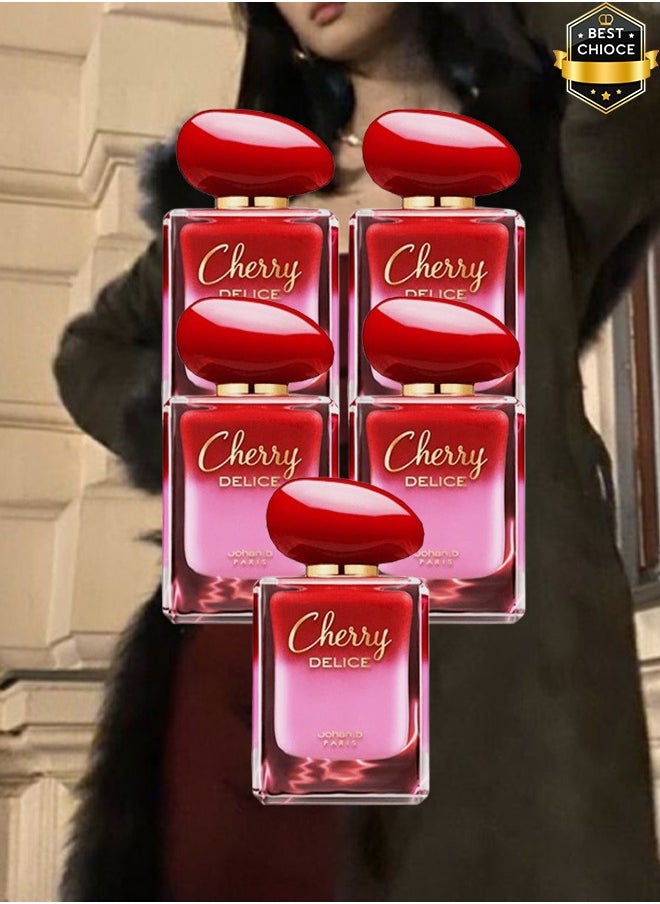 Johan.B Paris 5 Pieces Cherry Delice Perfume For Women 85ml EDP  - Image 1
