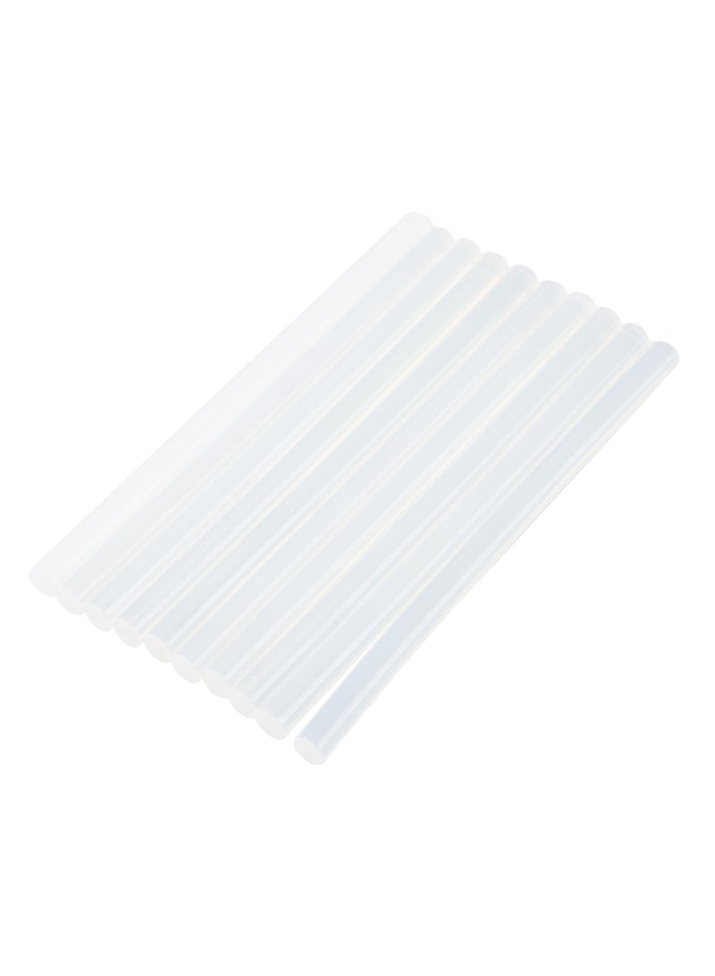 Deli Genius EA29912 STICK UP Hot Melt Glue Sticks, φ11mm x 20cm, Transparent EVA, High Bonding Strength, 10PCS - Image 2