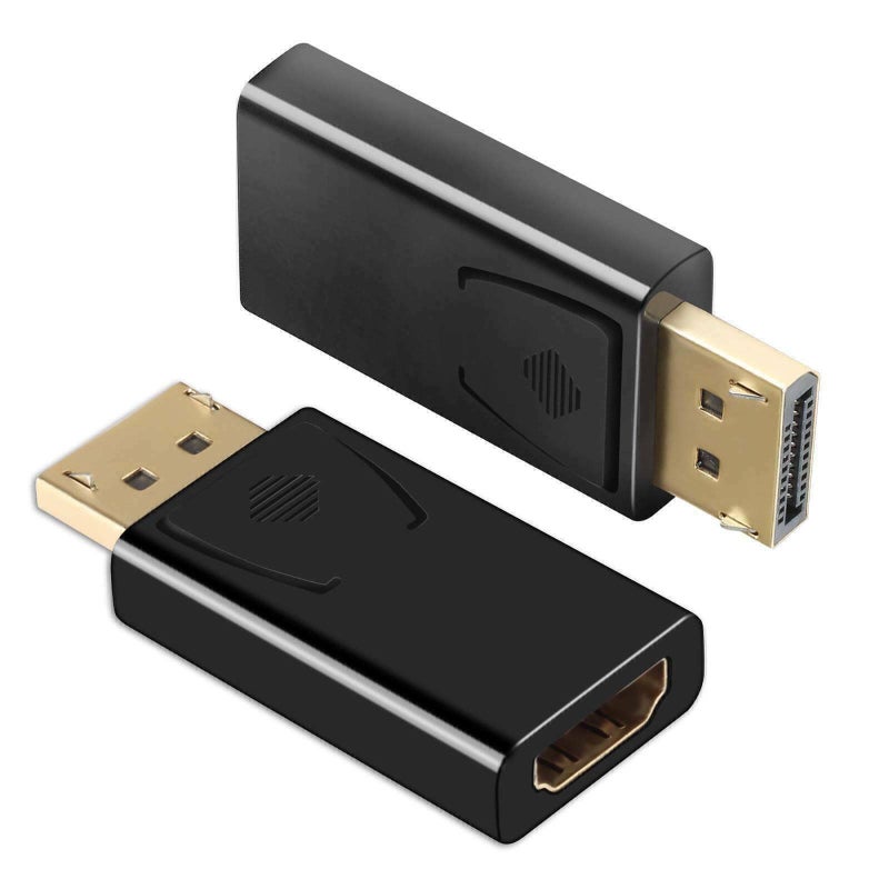 Keendex 1770 hdmi to display port adapter - black - Image 1