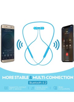 هافيت سماعة Havit i39 لاسلكية داخل الأذن بتقنية بلوتوث وميكروفون – أزرق  - Image 4