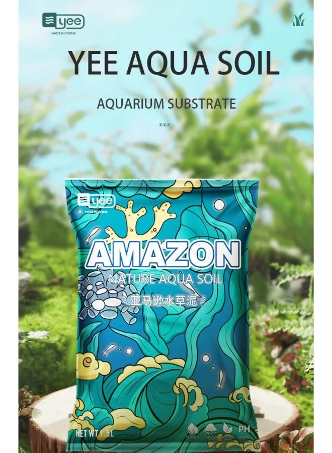 Yee Amazon Nature Aqua Soil - 1.5L And 3L - Image 1