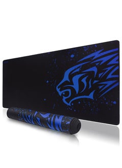 800x300mm Blue Leopard