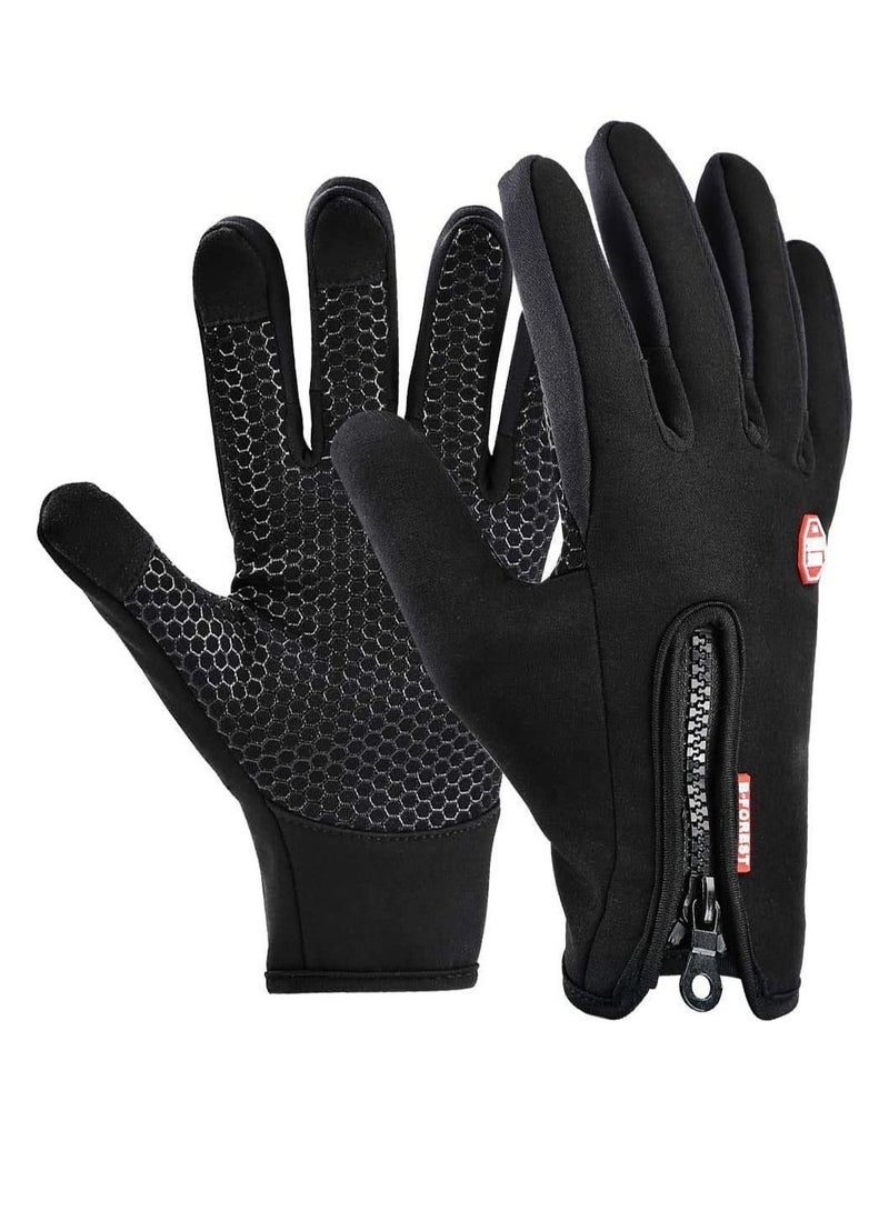 Y&D Winter Touch Screen Warm Gloves for Cycling Amazing Thermal Premium Windproof Outdoor Sports Bike Glove Bicycle Padded - Image 1