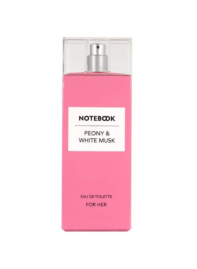 NOTEBOOK PEONY & WHITE MUSK (U) EDT 100ML - Image 2