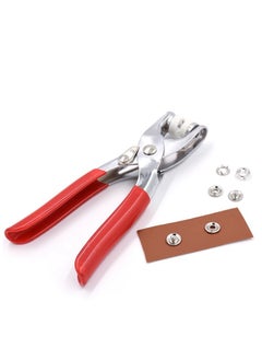 BEILINGDUN 100 Sets Sewing Snaps Fasteners Kit 9.5mm Metal Prong Ring Button with Fastener Pliers Tool for Sewing and Crafting  - Image 2