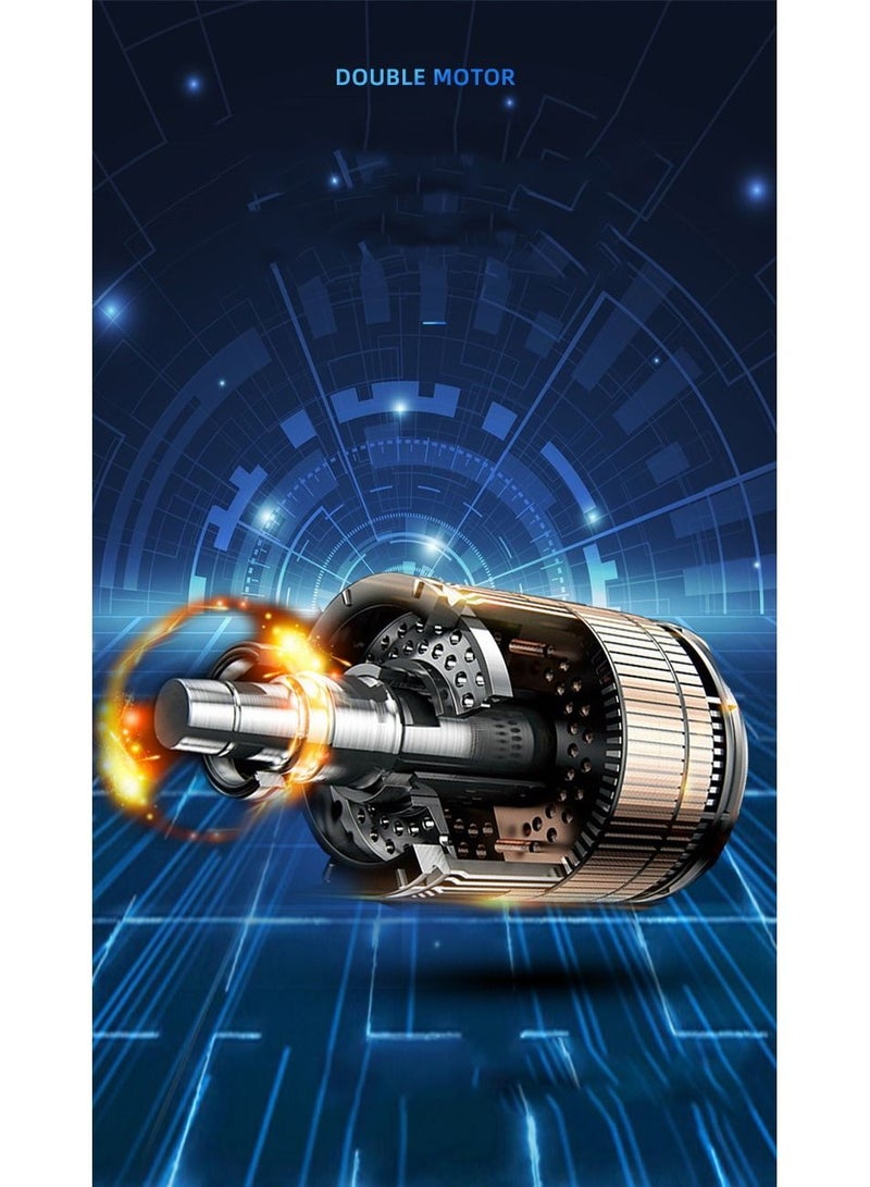 Crony D1 6.5 inch 2 Wheel Smart Balance Hover Board Connected 350W LED Lights Self Balancing Electric Hoverboard - Image 5