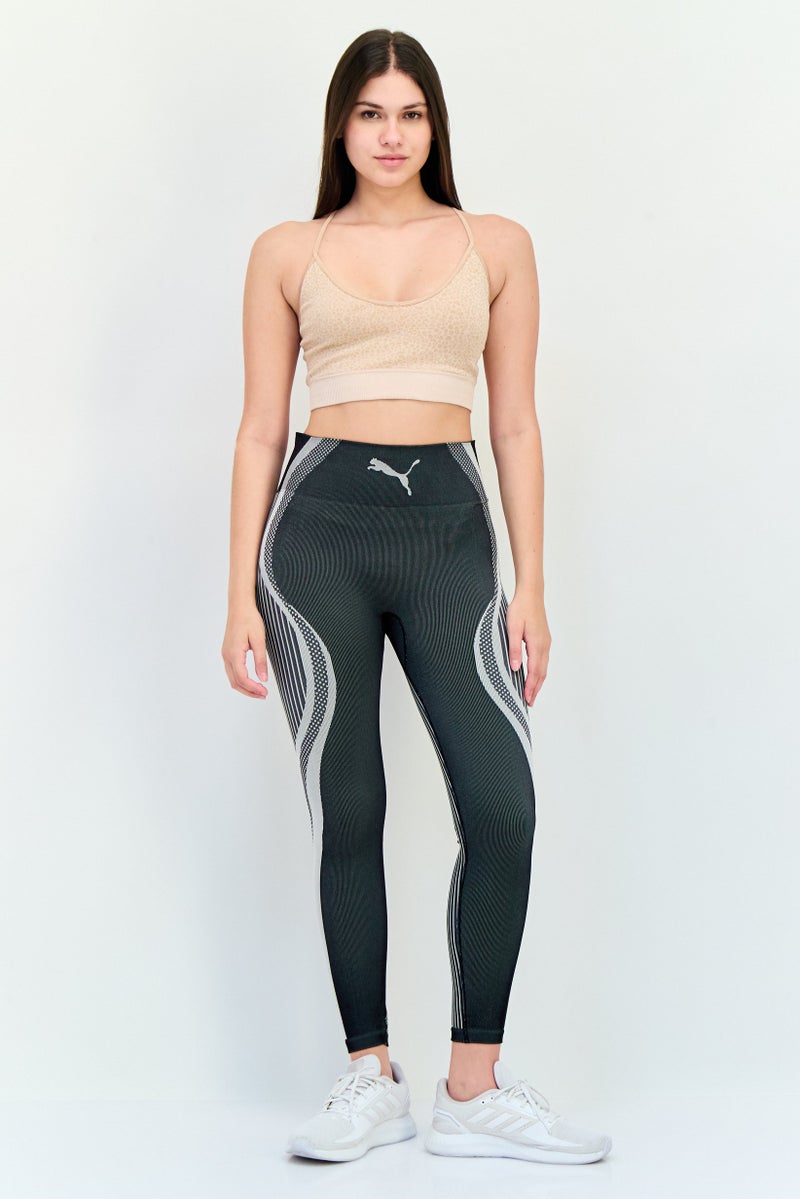 PUMA Women Sportswear Fit Textured Training Legging, Multicolor - Image 4