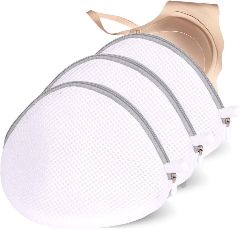 PRAMANTA 3Pcs Washing Machine Undergarment Wash Bags For Zipper Laundry Net Mesh Bags Clothing With Various Storage Laundry - Image 1