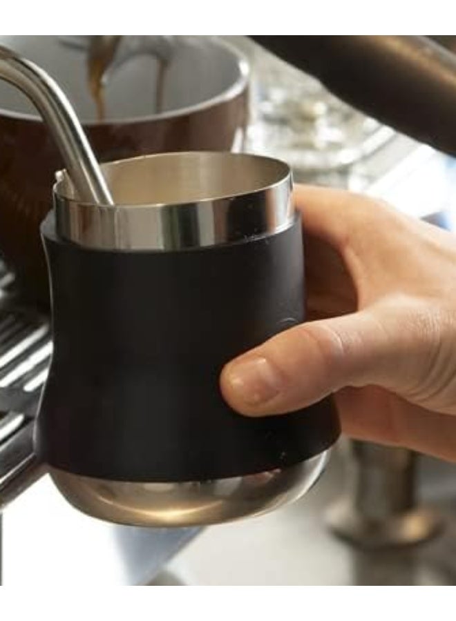 Rattleware 16oz Stainless Steel Spouted Bell Pitcher - Perfect For Home, Cafe, Restaurant, Hotel, Office, or Commercial Use - Steaming and Frothing Pitcher Trusted by Most Barista - Image 2