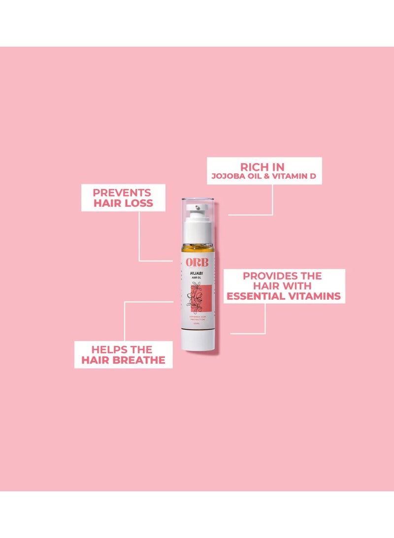  أو آر بي زيت شعر للمحجبات - 50مل - Image 2
