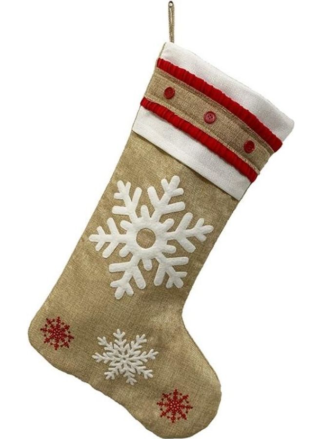 Generic Socks Shape  Decorative Gift Bag Multicolour - Image 1