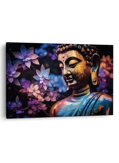 TRUECANVAS TRUECANVAS 16 X 24 inch Pine Wood Framed Canvas Paintings for Home Decor Ready to Wall Hanging Premium Painting for Bedroom Living Room office Wall Decoration Wall Art Painting CT3476 