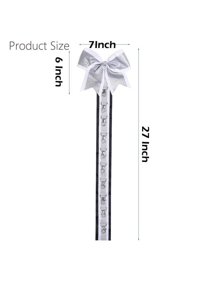 Hipcheer Handmade Cheer Bows Holder, Wall Hanger for Cheerleading Teen Girls High School College Sports - Image 4
