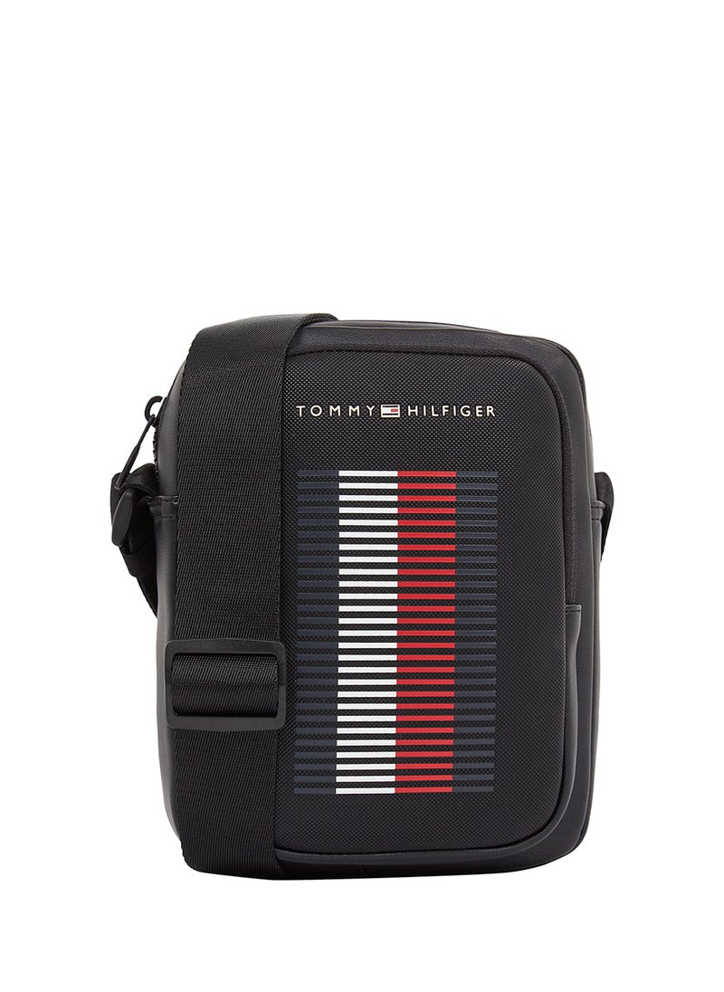 TOMMY HILFIGER Logo Pique Messenger Bag  - Image 1