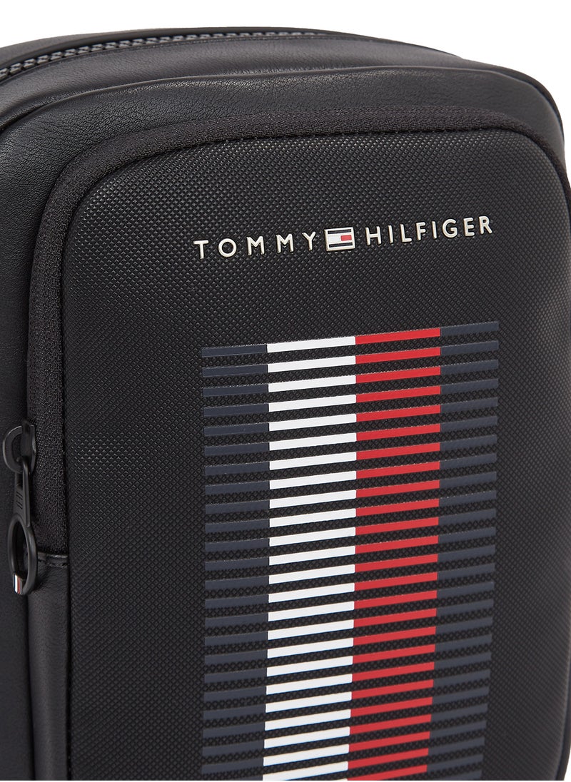 TOMMY HILFIGER Logo Pique Messenger Bag  - Image 3