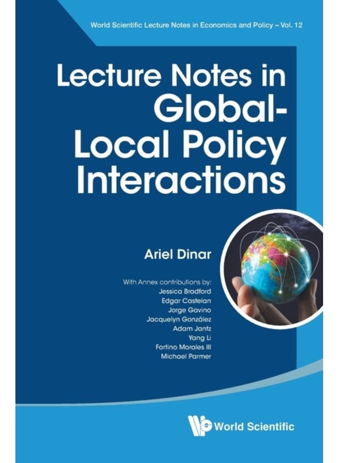Lecture Notes In Global local Policy Interactions 12 - Paperback