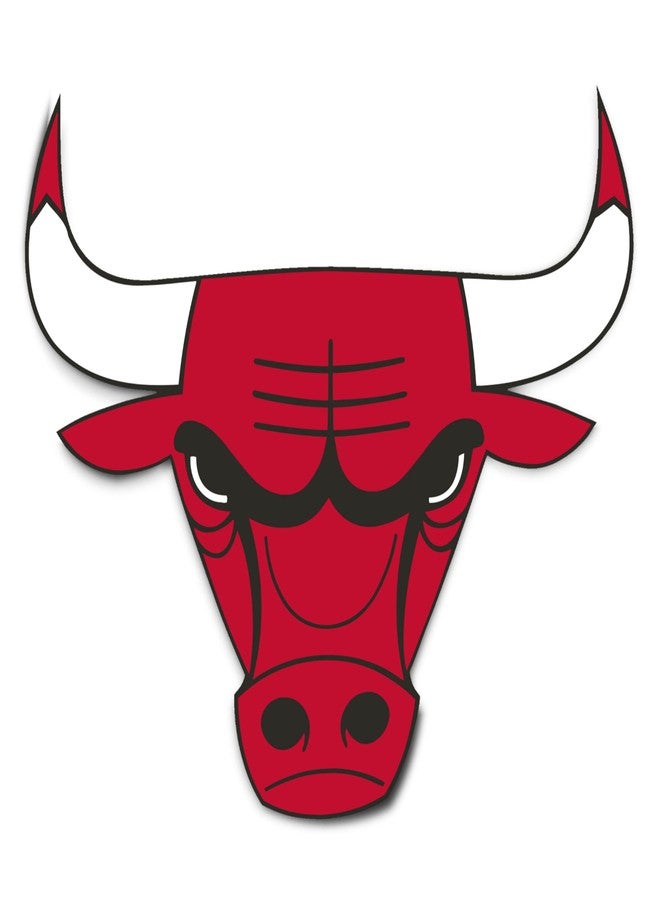 Desert Cactus Chicago Bulls NBA Officially Licensed Sticker Vinyl Decal Laptop Water Bottle Car Scrapbook (Individual 4) - Image 1