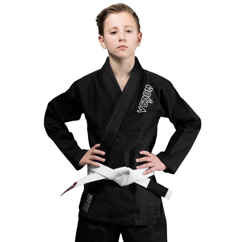 Venum unisex teen Minimalist BJJ gi, Black, C0 US - Image 1