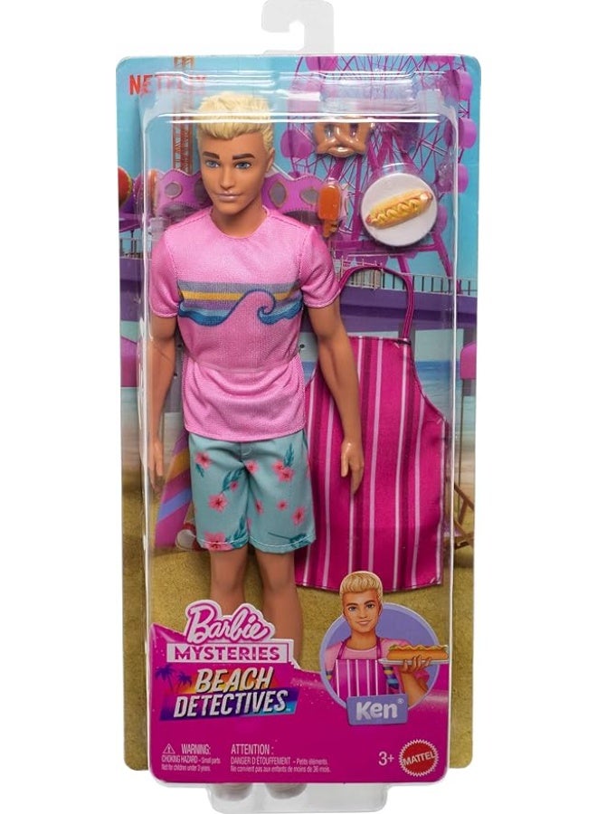 Barbie Mysteries - Ken Doll & Piece Count JFV65 - Image 1