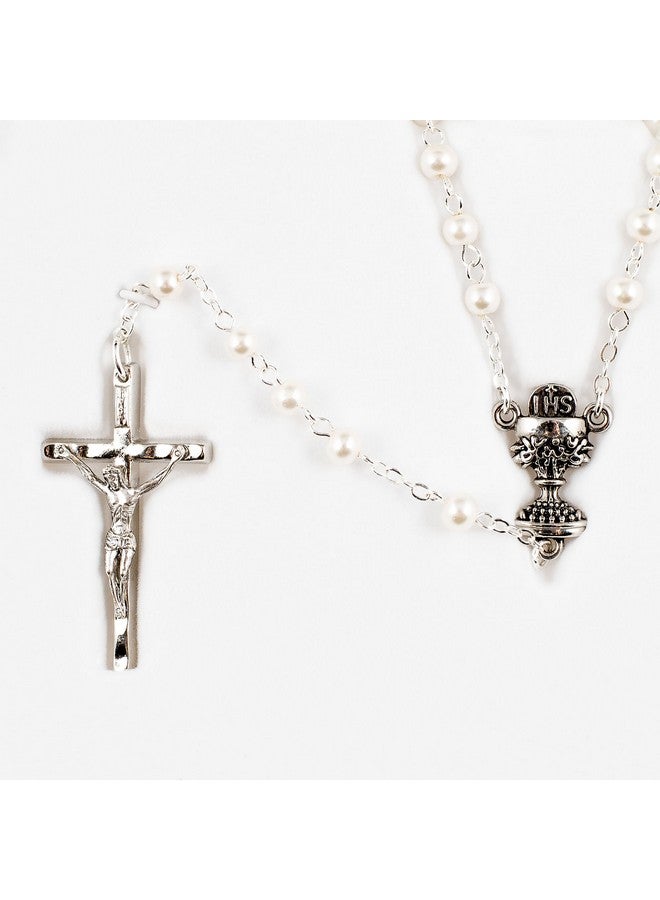 Roman 5-Piece My First Communion Gift Set for Girls - White & Gold Book and Accessory Bundle, Religious Keepsake - Image 2