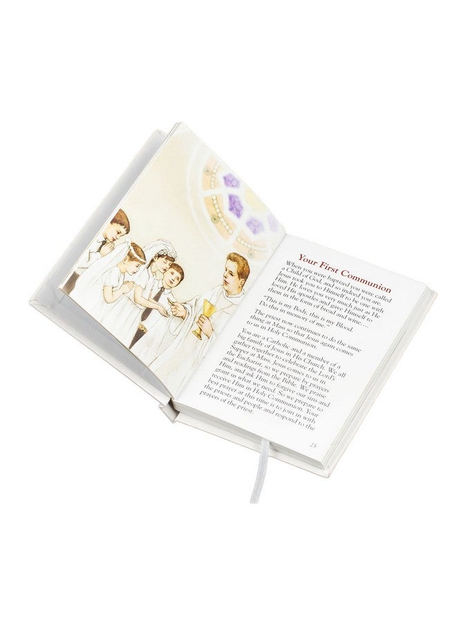 Roman 5-Piece My First Communion Gift Set for Girls - White & Gold Book and Accessory Bundle, Religious Keepsake - Image 3