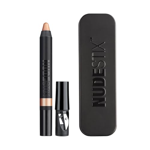 Nudestix Magnetic Luminous Eye Color 4in1 Cream Eyeshadow Stick Eyeliner Primer Highlighter LongWear Waterproof Satin Finish Vegan CrueltyFree Eye Makeup Shade Praia - Image 1