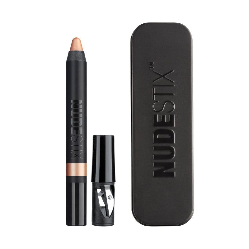 Nudestix Magnetic Luminous Eye Color 4in1 Cream Eyeshadow Stick Eyeliner Primer Highlighter LongWear Waterproof Satin Finish Vegan CrueltyFree Eye Makeup Shade Praia - Image 2