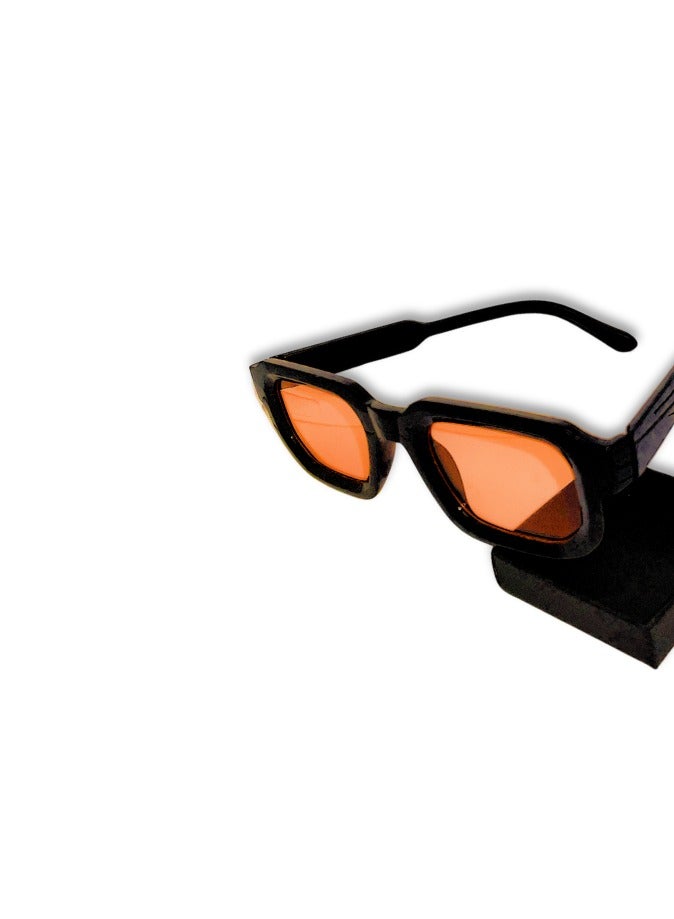 نظارات شمسية بإطار أسود نظارات شمسية مستطيلة نظارات بعدسات برتقالية نظارات للجنسين نظارات شمسية للصيد نظارات للحفلات نظارات للسفر نظارات للمشي في الهواء الطلق نظارات شمسية بإطار أسود وعدسات برتقالية مستطيلة نظارات شمسية أنيقة للجنسين للصيد والحفلات نظارات شمسية متعددة الاستخدامات للسفر والعطلات والأنشطة الخارجية نظارات شمسية بإطار أسود وعدسات برتقالية زاهية نظارات شمسية عصرية للرجال والنساء - Image 3
