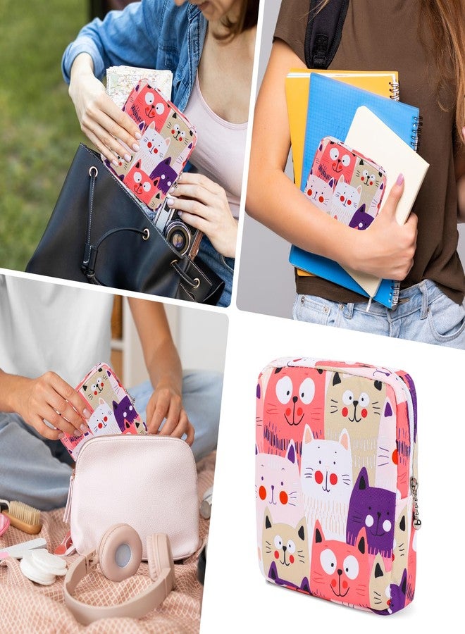 Fyntave Sanitary Napkin Storage Bag, Period Bags for Teen Girls for School Tampon Bag Sanitary Napkin Disposal Bags Period Pouches for Teen Girls (Cat - Image 4