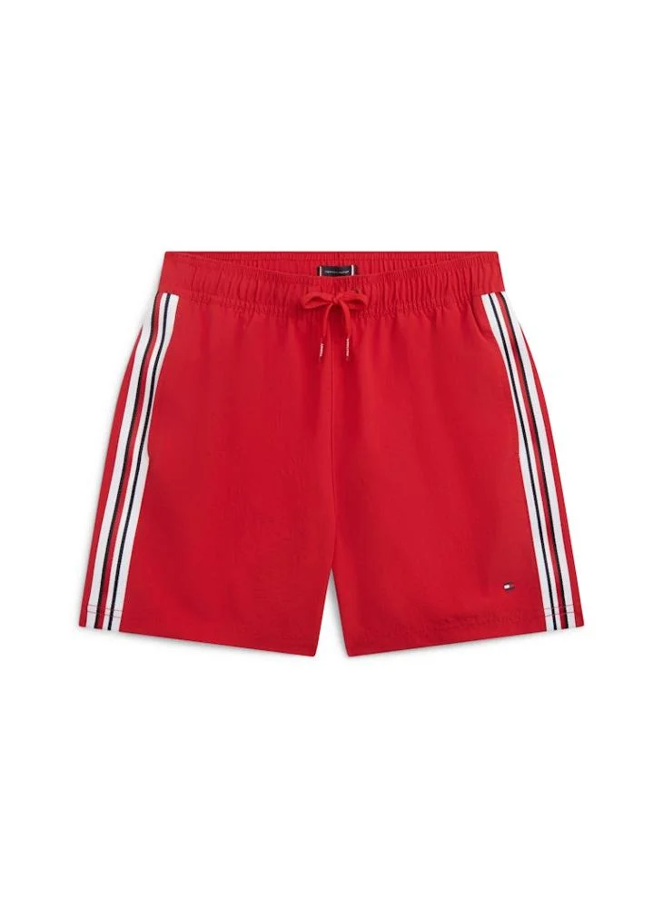 تومي هيلفيغر Kids Casual Medium Drawstring Shorts