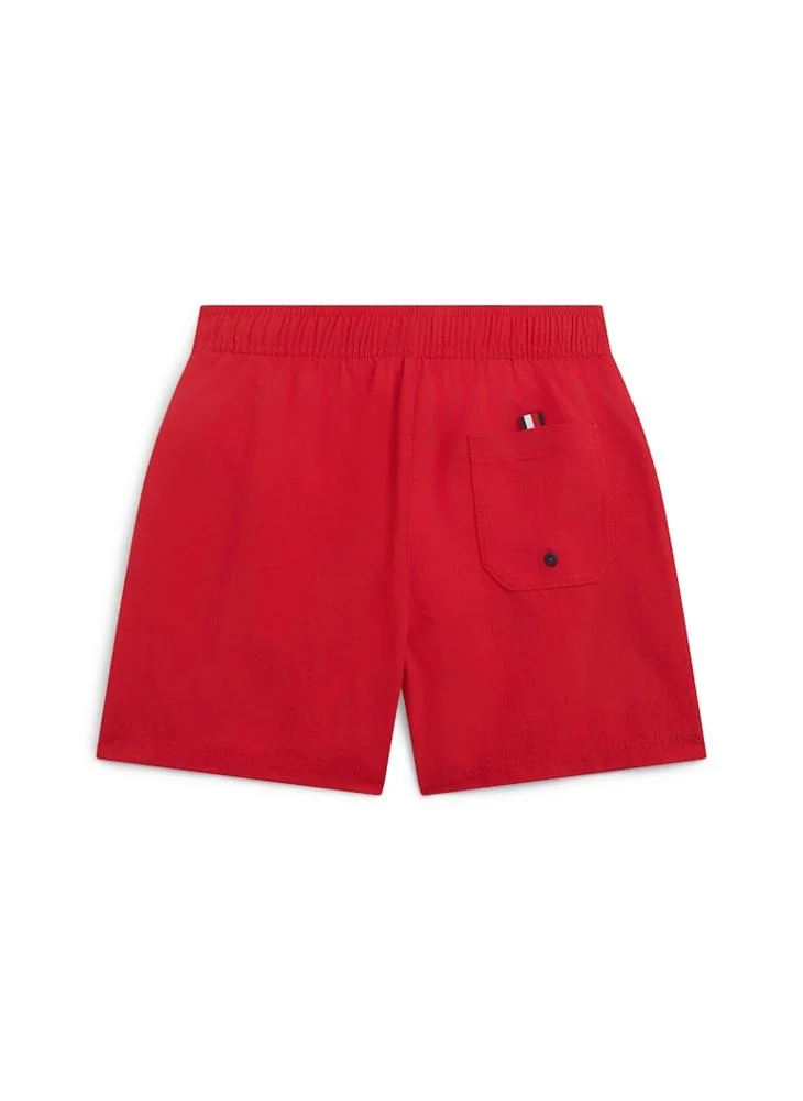 تومي هيلفيغر Kids Casual Medium Drawstring Shorts