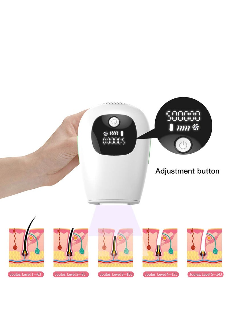 IPL Hair Removal for Women and Men, Shaving Instruments 500000 Flashes Home Use Device - Image 4