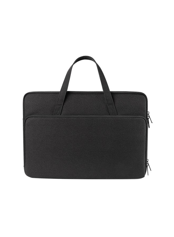ST13 Waterproof and Wear-resistant Laptop Bag, Size: 13.3 inches(Mysterious Black)