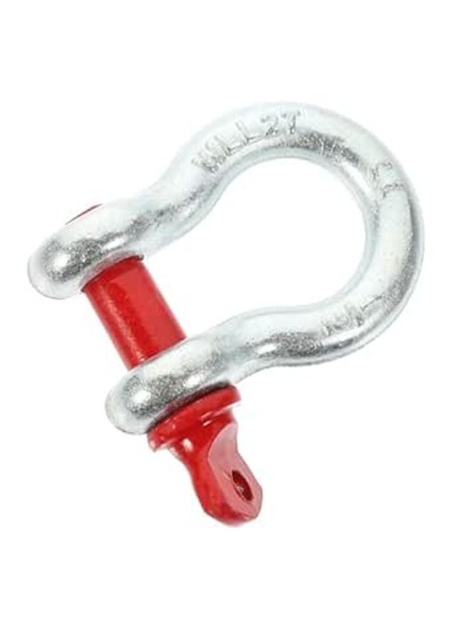Galvanized Steel 1 2 Inch Screw Pin Anchor Shackle 2 Ton Heavy Duty Lifting Tool - Image 1