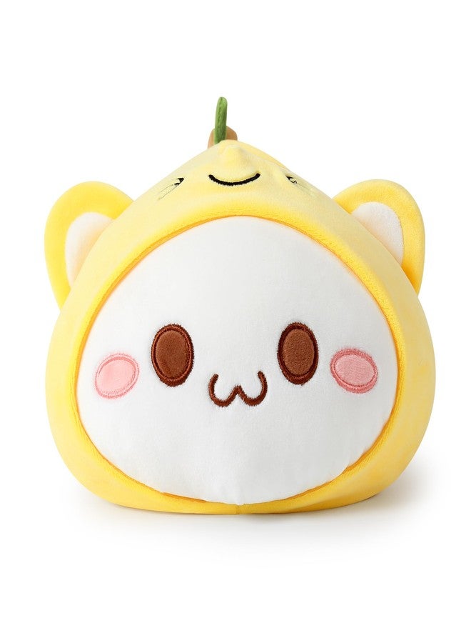 Onsoyours Cute Kitten Banana Cat Plush Toy Stuffed Animal Kitty Soft Banana Plushie Pillow for Kids (Banana Cat, 12") - Image 2