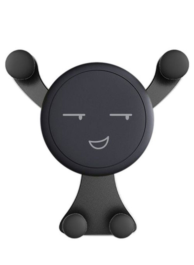 NIBEMINENT Car Air Vent Mobile Phone Holder Black