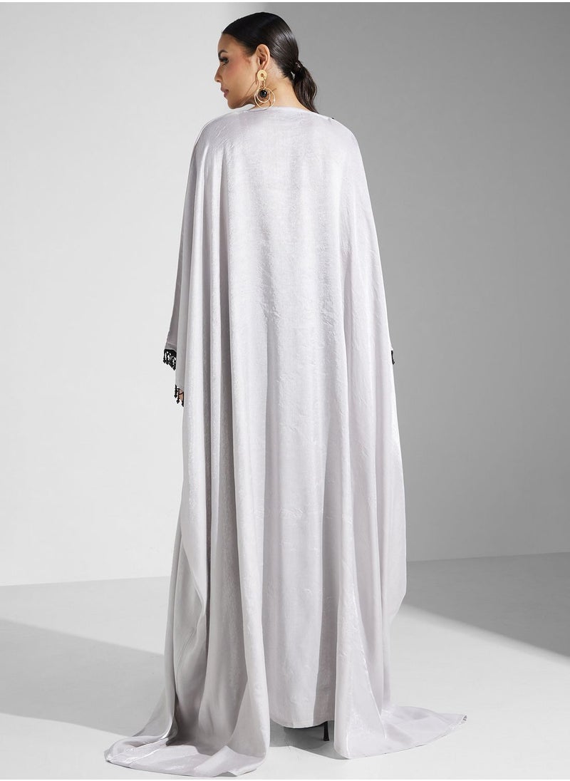 hayas closet - Tassel Detailed Jalabiya - Image 1
