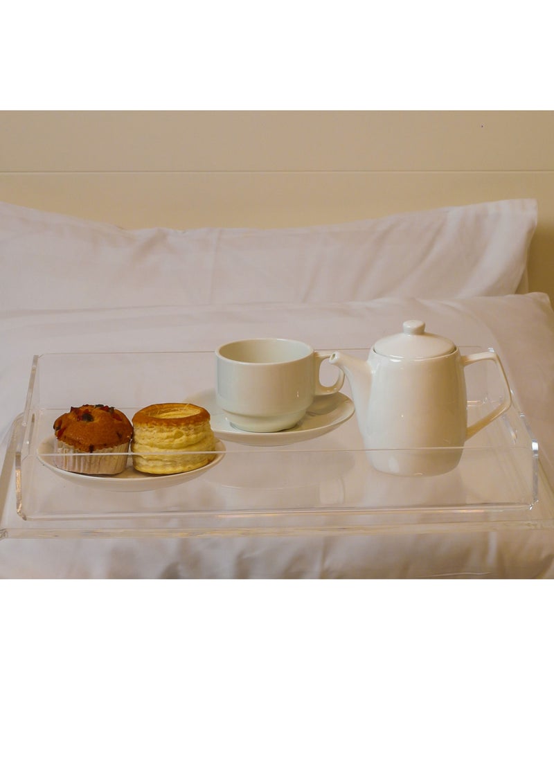 Generic - Multi-use clear acrylic tray used Set of (2) trays - Image 1