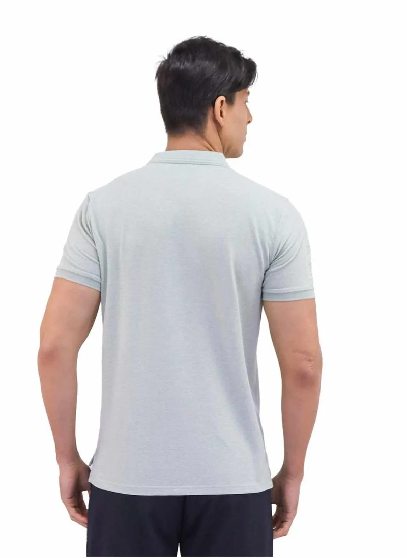 جيوردانو Men's Embroidery Lion Polo - Green