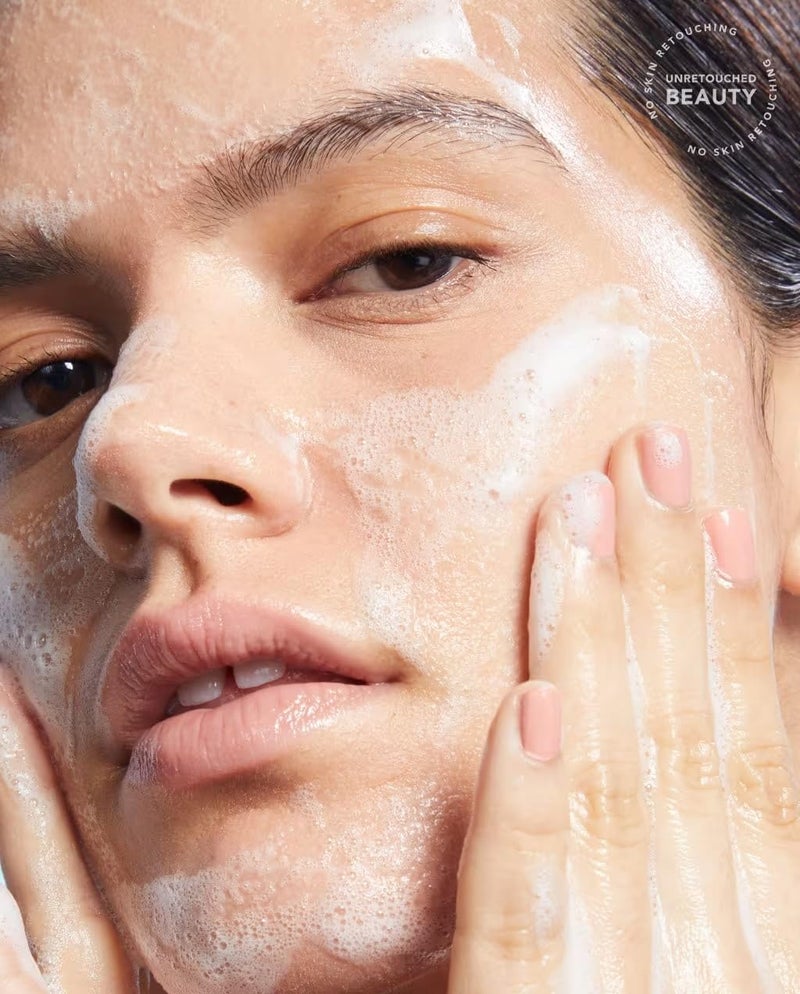 TULA Skin Care Cult Classic Purifying Face Cleanser Fragrance Free - Supersize, Gentle and Effective Face Wash, Makeup Remover, Nourishing and Hydrating, contains Turmeric and Blueberry, 6.7 Fl Oz. - Image 5