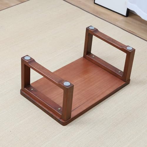 Runam Woods Mid-Century Modern Solid Wood Small Coffee Table, Small Study Table, Dining Table Japanese Style Coffee Table. (60 x 40 x 30 cm) - Image 4